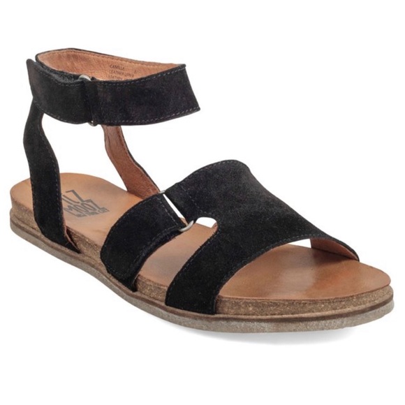 🖤 Miz Mooz Camilla Suede Ankle Strap Sandal 🖤 - Picture 2 of 13